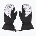 Дамски скиорски ръкавици Level Mummies Mitt black/white 2