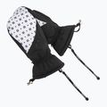 Дамски скиорски ръкавици Level Mummies Mitt black/white 6