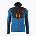 Мъжко яке Montura Ski Style Hoody deep blue/mandarino