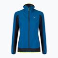 Дамско яке Montura Premium Wind Hoody deep blue/giallo fluo