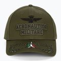 Мъжка бейзболна шапка Aeronautica Militare Embossed embroidery military green 2