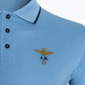 Мъжка поло тениска Aeronautica Militare Essential light blue 3