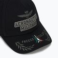 Мъжка бейзболна шапка Aeronautica Militare 251HA1104CT2261 jet black 3