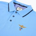 Тениска Aeronautica Militare PO1308UP00082 Polo silver lake blue 3