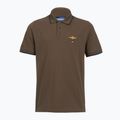 Тениска Aeronautica Militare PO1308UP00082 Polo chestnut brown
