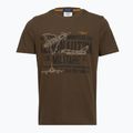 Mъжка тениска Aeronautica Militare TS2535UJ00641 chestnut brown