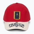 Mъжка шапка с козирка Aeronautica Militare HA1246UCT02 tango red/cream white 2