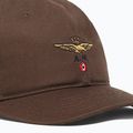 Мъжка шапка с козирка Czapka Aeronautica Militare 262HA1246UCT02261 autumn brown 3