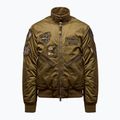 Мъжко яке Kurtka Aeronautica Militare 262AB3077UCT04361 Bomber fern green