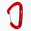 Карабинер за катерене Climbing Technology Fly-Weight Evo red