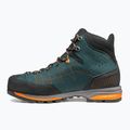 Мъжки туристически обувки SCARPA Zodiac TRK GTX petrol/rust orange 10