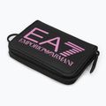 Портфейл EA7 Emporio Armani Train Zip Around black/cyclamen