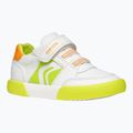 Детски обувки Geox Gisli white/fluo green 8
