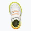Детски обувки Geox Gisli white/fluo green 14