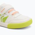 Детски обувки Geox Gisli white/fluo green 7