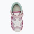 Детски сандали Geox Iupidoo white/fuchsia 5