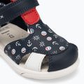 Детски сандали Geox Zapito в тъмносиньо/червено 7