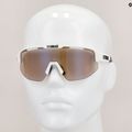 Очила за колоездене Bliz Matrix Nano Optics Photochromic S1-S3 matt white / brown blue multi 52304-03P 7