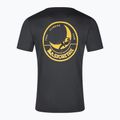 Мъжка тениска La Sportiva Climbing on the Moon carbon/yellow 2