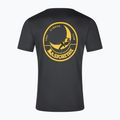 La Sportiva мъжка тениска Climbing on the Moon carbon/giallo 2