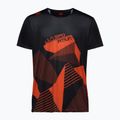 Мъжка тениска за катерене La Sportiva Comp black/cherry tomato
