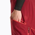 Мъжки панталони за скитуринг La Sportiva Chaser Evo Shell Bib sangria 3