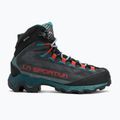 Дамски обувки за високопланински туризъм La Sportiva Aequilibrium Hike GTX carbon/ everglade 2
