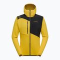 Мъжки термоактивен суичър La Sportiva Lucendro Thermal Hoody yellow/black 4
