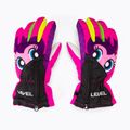 Детски ръкавици за сноуборд Level Lucky pink 4146