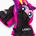 Детски ръкавици за сноуборд Level Lucky pink 4146 4