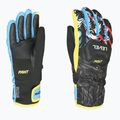 Детски скиорски ръкавици Level Race Jr black/yellow