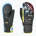 Детски скиорски ръкавици Level Race Jr Mitt black/yellow