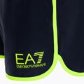 Мъжки шорти за плуване EA7 Emporio Armani Water Sports Core Piping blu navy/fluo lime 3