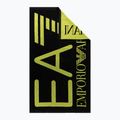 Хавлиена кърпа EA7 Emporio Armani Water Sports Visibility nero/acid lime
