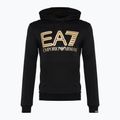 Мъжки суитшърт EA7 Emporio Armani Train Logo Series Oversize Logo Hoodie Coft black 5