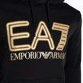 Мъжки суитшърт EA7 Emporio Armani Train Logo Series Oversize Logo Hoodie Coft black 7