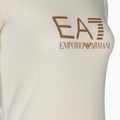 Дамска тениска EA7 Emporio Armani Train Shiny pristine/logo brown  3