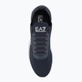 EA7 Emporio Armani Black & White Legacy Knit тъмносин блейзър/бели обувки 5