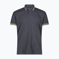 Мъжка тениска CMP Polo 34D5987 black/blue