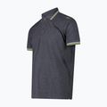 Мъжка тениска CMP Polo 34D5987 black/blue 3