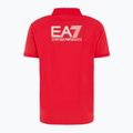 Мъжка тениска EA7 Emporio Armani Train Visibility Polo Salsa 2