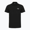 Мъжка поло риза EA7 Emporio Armani Core Identity black