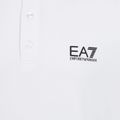 Мъжка поло риза EA7 Emporio Armani Core Identity Piqué White 3