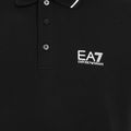 Мъжки EA7 Emporio Armani Core Identity Piqué Polo Shirt black 3