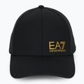 Шапка с козирка EA7 Emporio Armani Train Core IdentityLogo black / gold 2