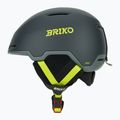 Скиорска каска Briko Aran matt shark grey/light grey/electric lime 3