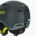 Скиорска каска Briko Aran matt shark grey/light grey/electric lime 8
