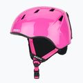 Детска скиорска каска Briko Makalu Jr shiny pink/white 3