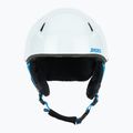 Детска скиорска каска Briko Makalu Jr shiny white/lochmara blue 2