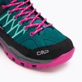 CMP Rigel Mid lake / pink fluo junior trekking boots 7